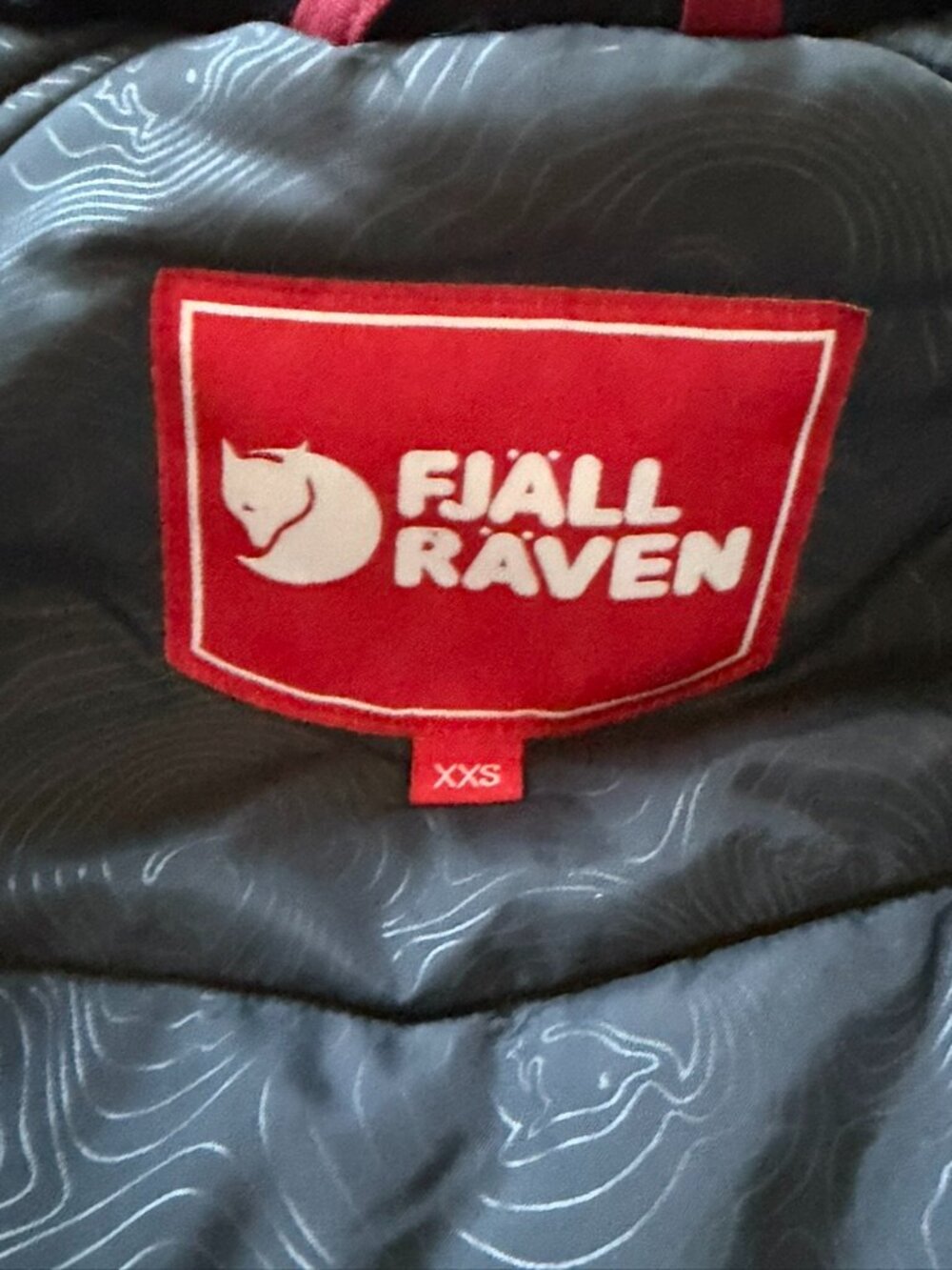 Fjallraven Nuuk Yupik Parka XXS Red Oak Fur Hood Winter Coat - Picture 12 of 16
